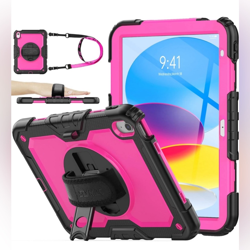 SEYMAC || Stock IPAD 10th Generation Case. Sz. 10.9”